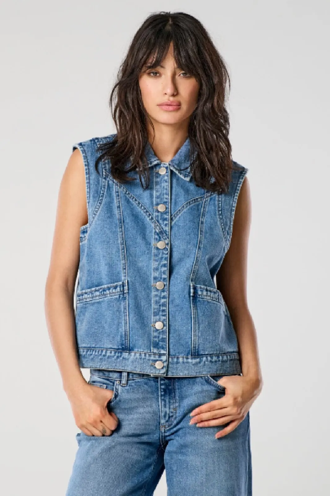 Clearance Onlkennedy Sl Waistcoat Veste