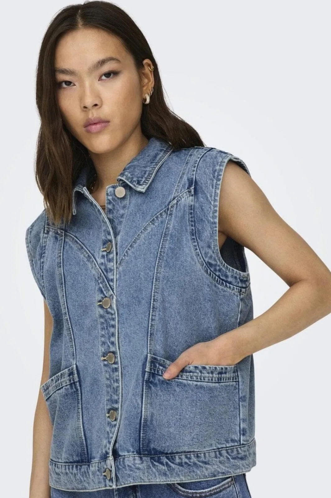 Clearance Onlkennedy Sl Waistcoat Veste