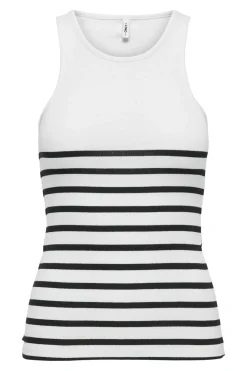 Hot Onlkenya Rib Stripe Tank Top T-Shirts & Toppe