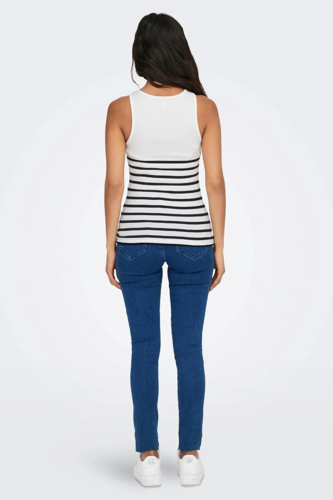 Hot Onlkenya Rib Stripe Tank Top T-Shirts & Toppe