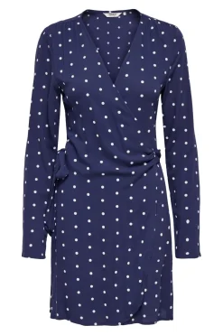 Online Onlkeshav L/S V-Neck Wrap Dress Kjoler