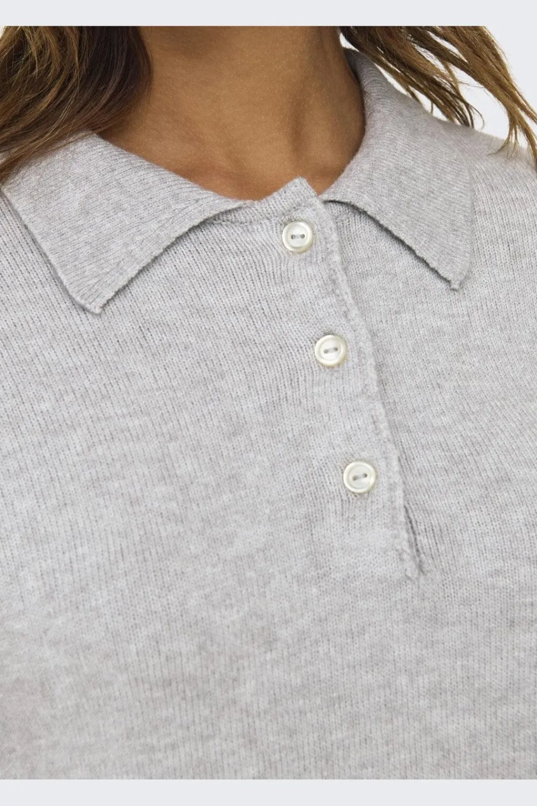 Hot Onllana Polo Ls Pullover Knt Bluser & Skjorter