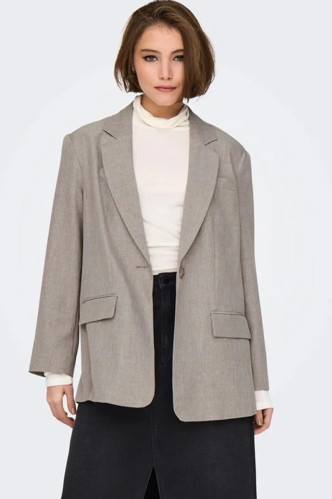 Only Blazere<Onllinda Ls Boyfr Mel Blazer Tlr