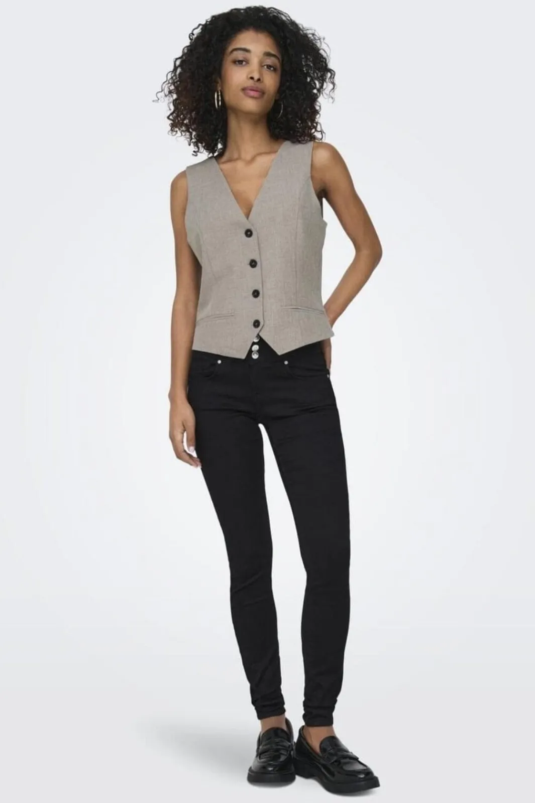 Only Veste<Onllinda S/L Mel Fit Waistcoat Tlr