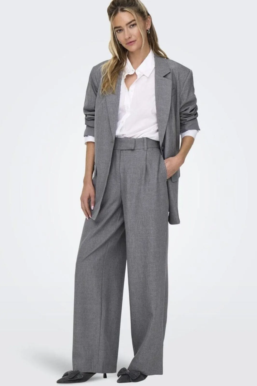Sale Onllinda Str Mel Pants Tlr Bukser, Jeans & Leggings