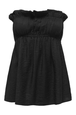 Only T-Shirts & Toppe<Onllino Ruffle Bandeau Top Ox