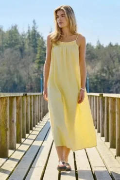 Only Kjoler<Onllino S/L Long Ruffle Dress Ox