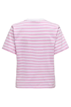 Discount Onllivina S/S Stripe Tee T-Shirts & Toppe