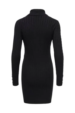 Onllouis Ls Rollneck Cable Dress At Knt Kjoler