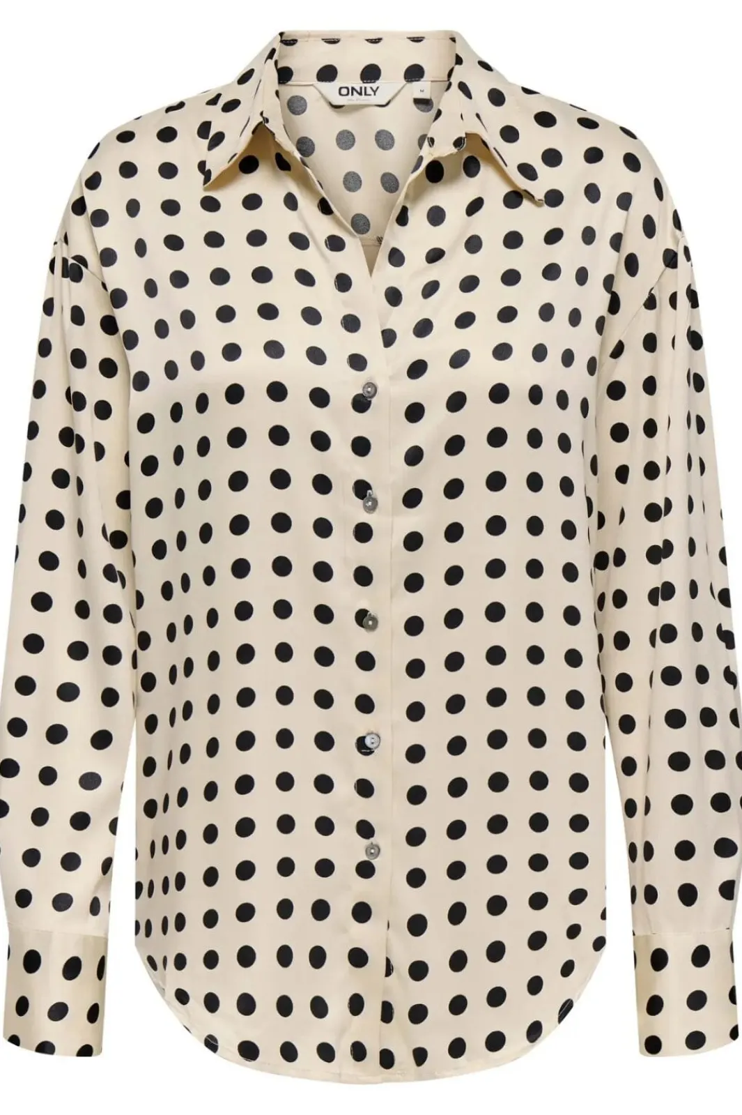 Only Bluser & Skjorter|Ammevenligt Tøj<Onllydia L/S Satin Shirt