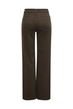 Onlmadison Blush Wide Brown Cro11 Bukser, Jeans & Leggings