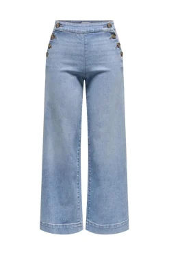Only Bukser, Jeans & Leggings<Onlmadison Button Wide Crp Gen223