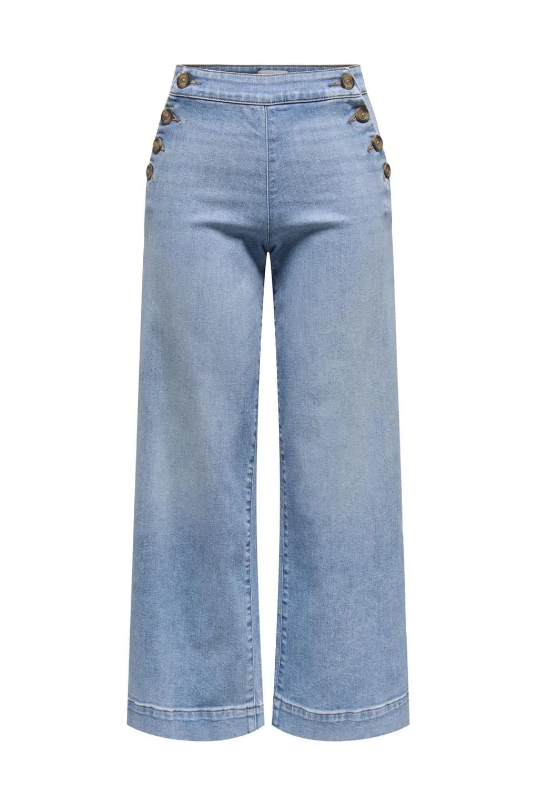 Only Bukser, Jeans & Leggings<Onlmadison Button Wide Crp Gen223