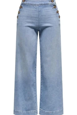 Best Onlmadison Button Wide Gen223Noos Bukser, Jeans & Leggings