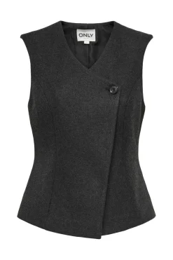 Onlmaika Asym Fit Waistcoat Ox Veste