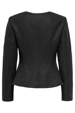 Only Sæt 🛍️|Overtøj & Jakker<Onlmaika L/S Asym Fit Jacket Ox