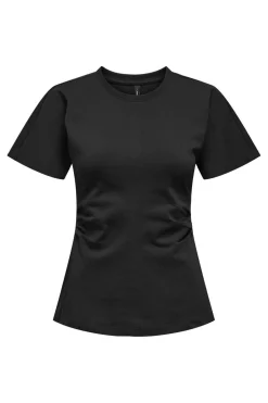 Outlet Onlmarie Life S/S Ruching Top T-Shirts & Toppe