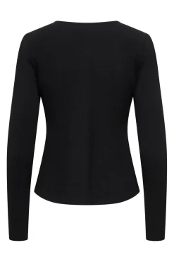 Best Onlmelli Ls Oneck Button Cardi Knt Cardigans|Ammevenligt Tøj