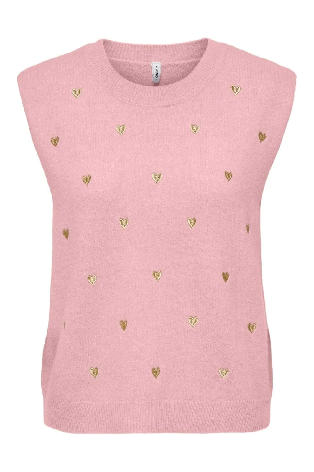 Only Veste<Onlmelody Sl Embroidery O-Neck Knt