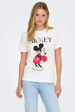 Only T-Shirts & Toppe<Onlmickey Reg S/S Valentine Lux