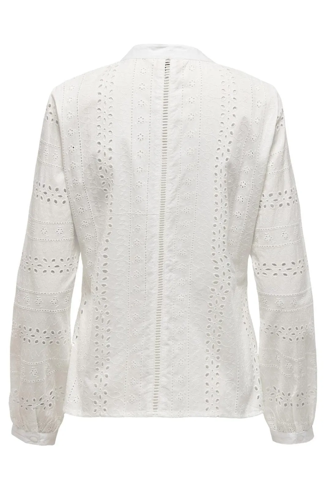 Only Bluser & Skjorter|Ammevenligt Tøj<Onlmiriam Ls Emb Anglaise Blouse