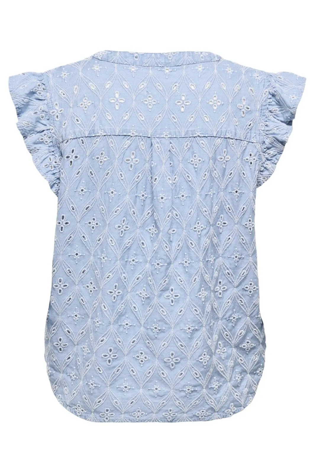 Online Onlmischa Ss Emb Shirt Bluser & Skjorter