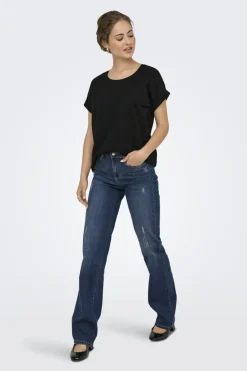 Sale Onlmoster Glitter S/S Top T-Shirts & Toppe