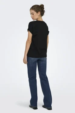 Sale Onlmoster Glitter S/S Top T-Shirts & Toppe