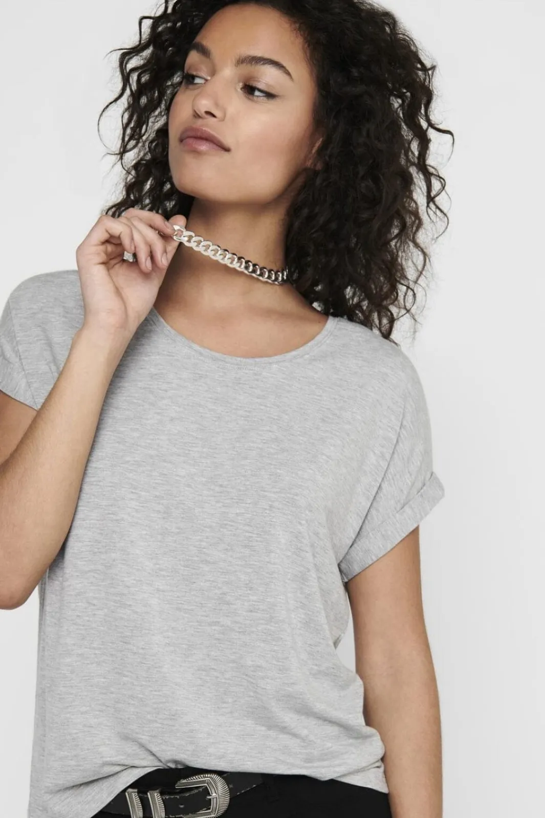 Outlet Onlmoster S/S O-Neck Top T-Shirts & Toppe