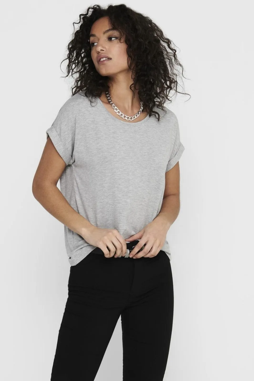 Outlet Onlmoster S/S O-Neck Top T-Shirts & Toppe