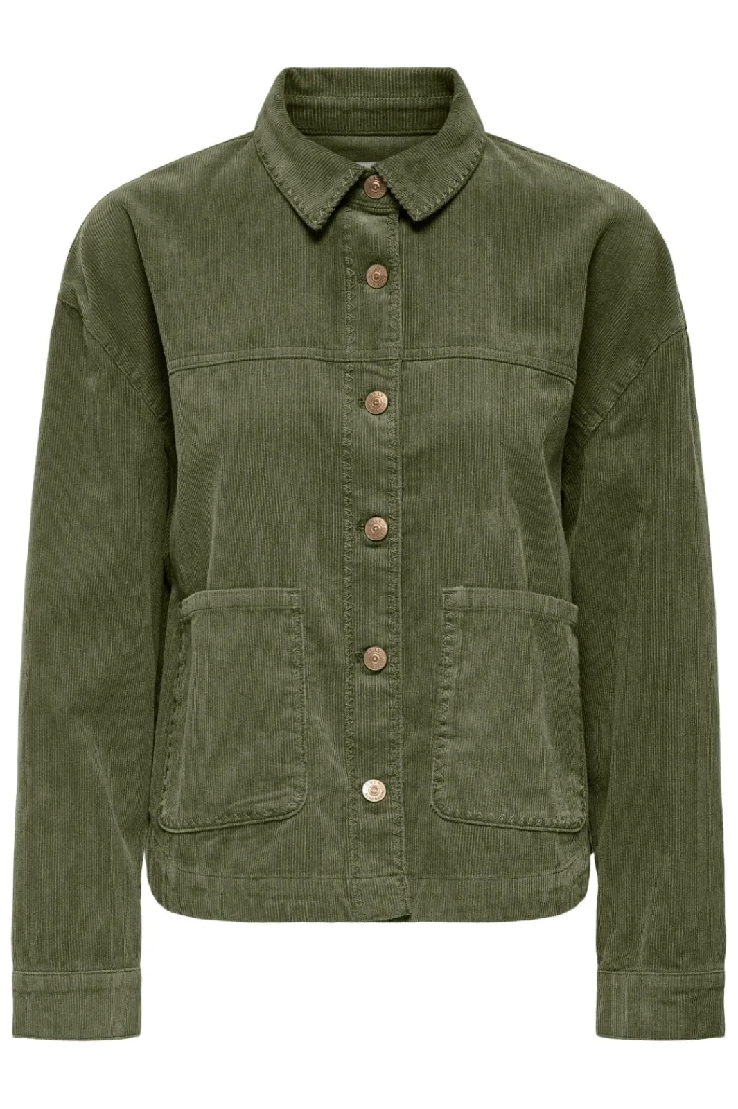 Clearance Onlmoxie L/S Emb Cord Jacket Cc Overtøj & Jakker