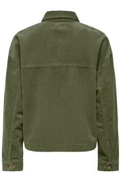 Clearance Onlmoxie L/S Emb Cord Jacket Cc Overtøj & Jakker