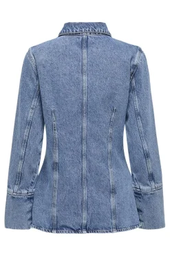 Outlet Onlnara L/S Fitted Shirt Sik Bluser & Skjorter|Ammevenligt Tøj