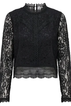 Only Bluser & Skjorter<Onlnew Karo Ls Lace Top