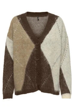 New Onlnoeme Jq Ls Life Cardi V-Neck Knt Cardigans|Ammevenligt Tøj
