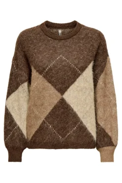 Best Onlnoeme Life Ls Jq O-Neck Nca Knt Strik|Bluser & Skjorter