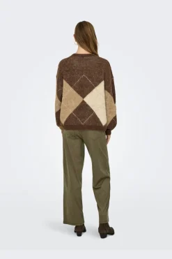 Best Onlnoeme Life Ls Jq O-Neck Nca Knt Strik|Bluser & Skjorter