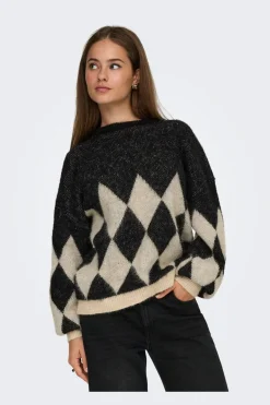 Best Onlnoeme Life Ls Jq O-Neck Nca Knt Strik|Bluser & Skjorter