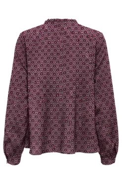 Outlet Onlnova Life Vis L/S Monica Top T-Shirts & Toppe