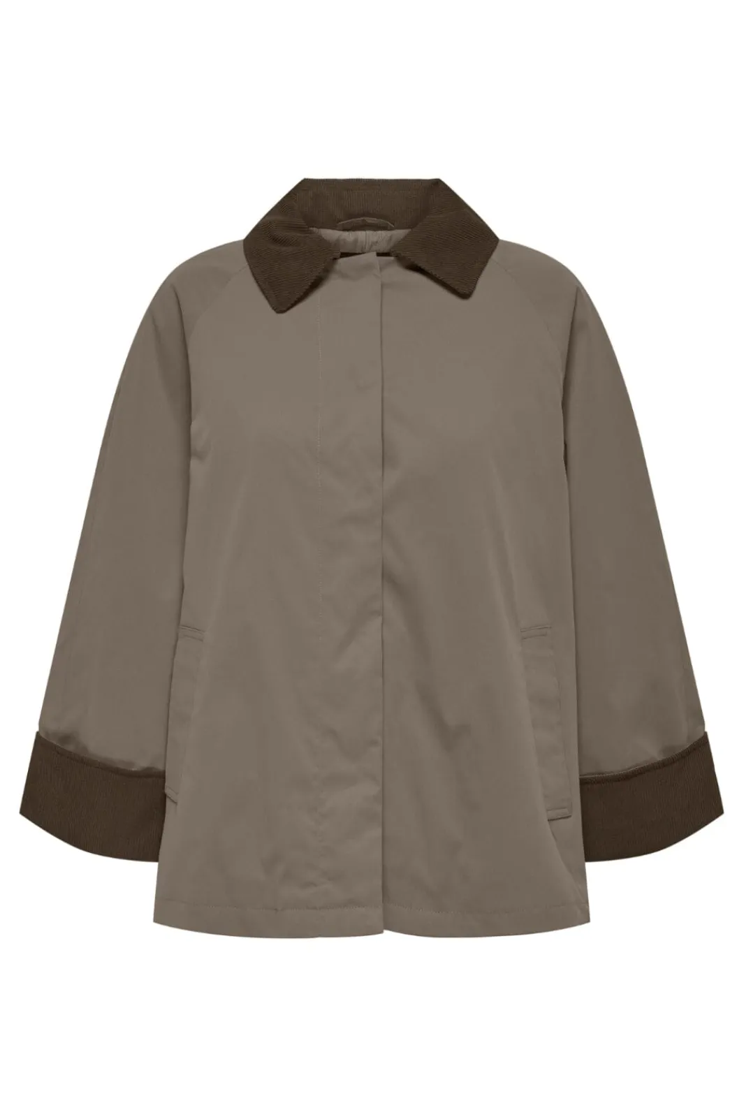 Only Overtøj & Jakker<Onlorchid Mix Cordoroy Parka Coat