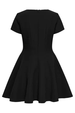 Only Kjoler<Onlorleen Life S/S Peplum Dress Tlr Ox