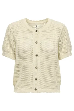 Outlet Onlpaula 2/4 O-Neck Cardigan Cardigans|Ammevenligt Tøj