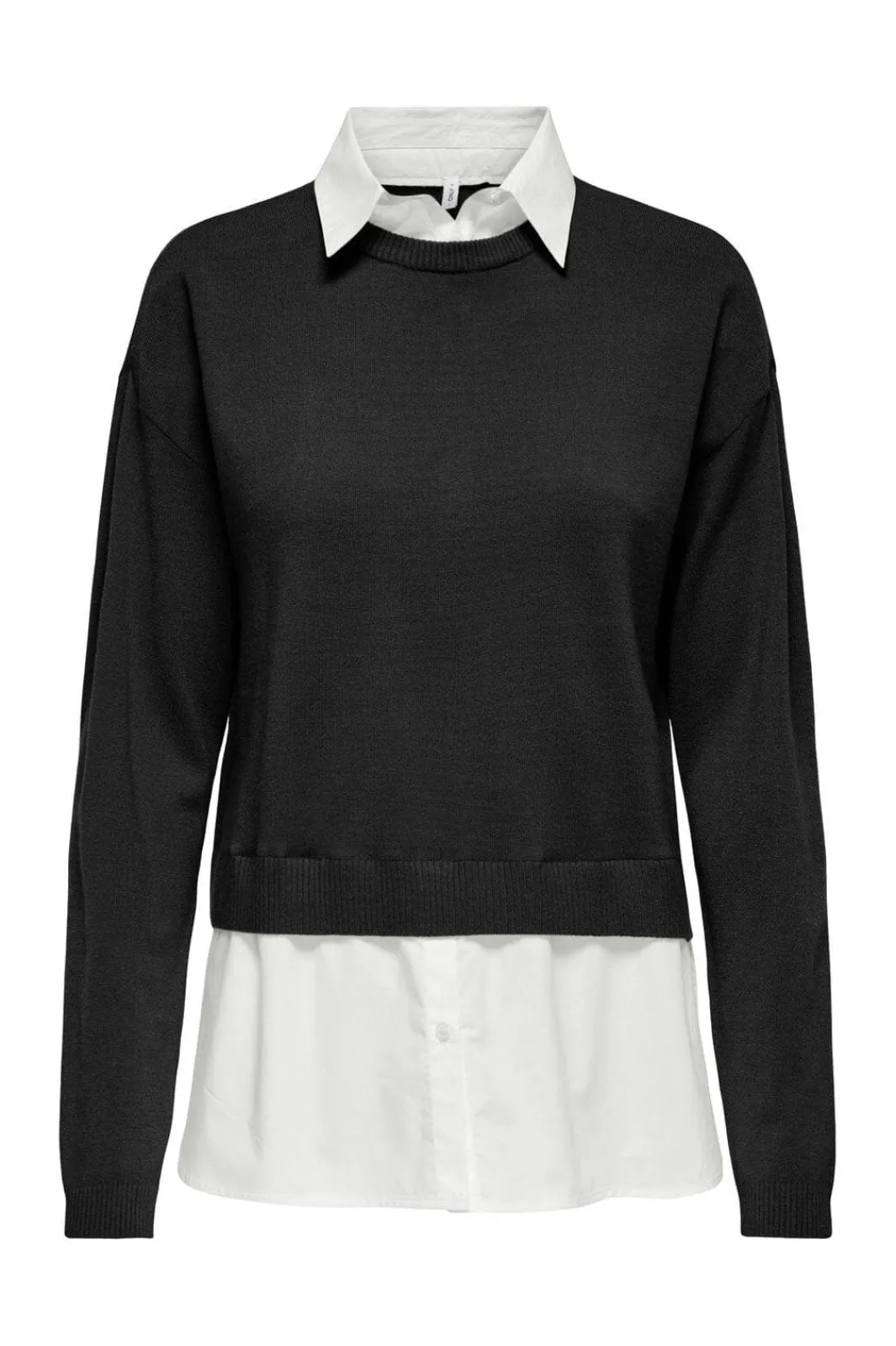 Clearance Onlpayson Ls Mix Pullover Knt Strik|Bluser & Skjorter