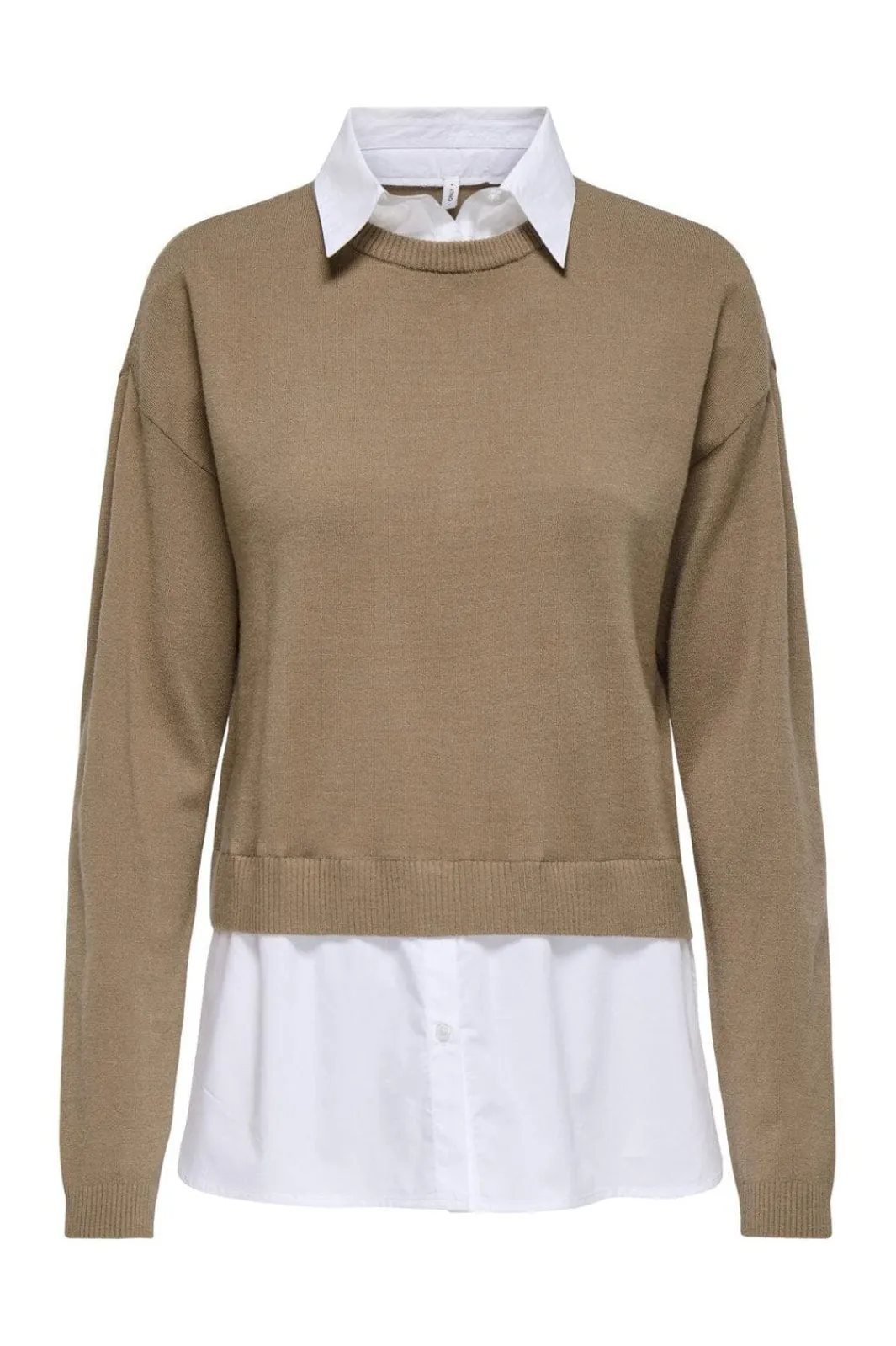 Clearance Onlpayson Ls Mix Pullover Knt Strik|Bluser & Skjorter