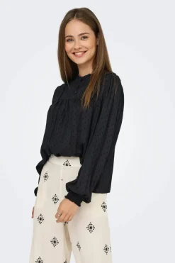 Only T-Shirts & Toppe<Onlpelia Life Ls Dobby Top