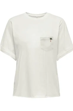 Only T-Shirts & Toppe<Onlpetrea Life S/S Summer Top