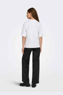 Clearance Onlpuri Life S/S Top Box Pri T-Shirts & Toppe