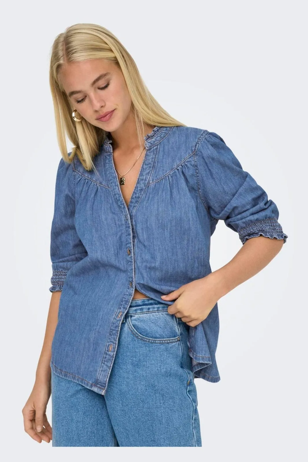 Only Bluser & Skjorter<Onlraya 3/4 Shirt Akm