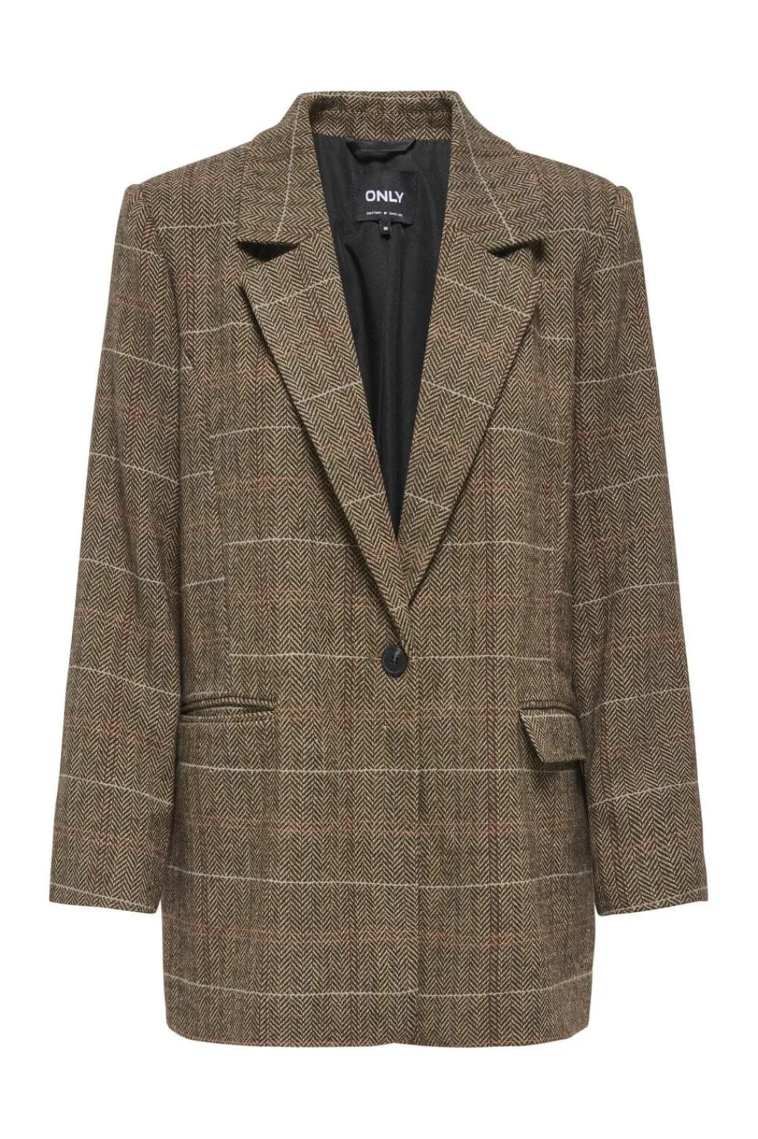 Only Overtøj & Jakker<Onlricca Life Check Blazer Coat