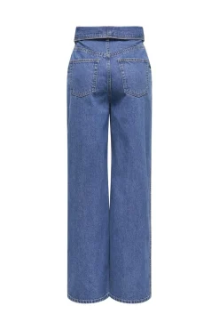 Only Bukser, Jeans & Leggings<Onlrosella Fold Belt Wide Mae